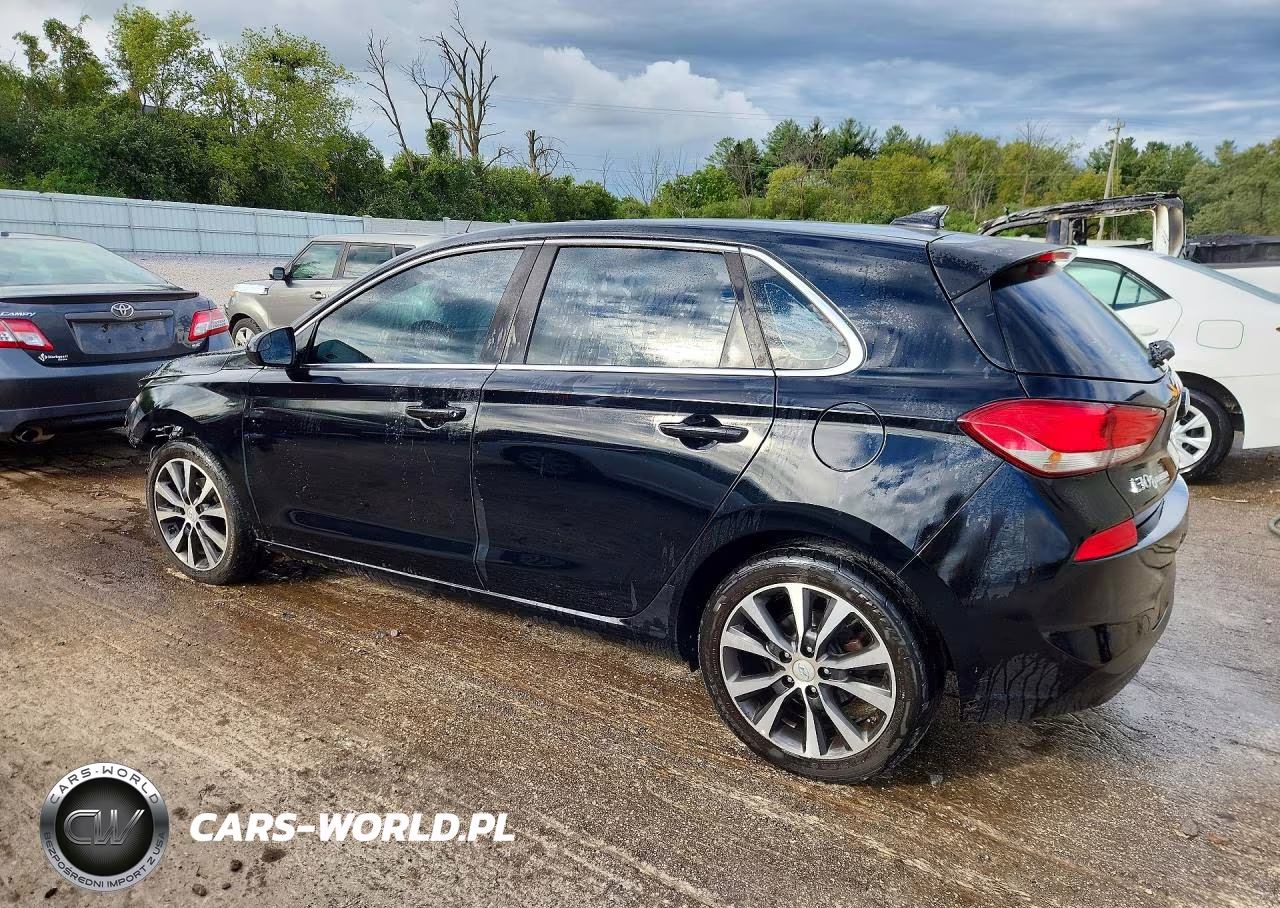 2018 Hyundai Elantra Gt Base VIN:KMHH35LE3JU074226 - 2