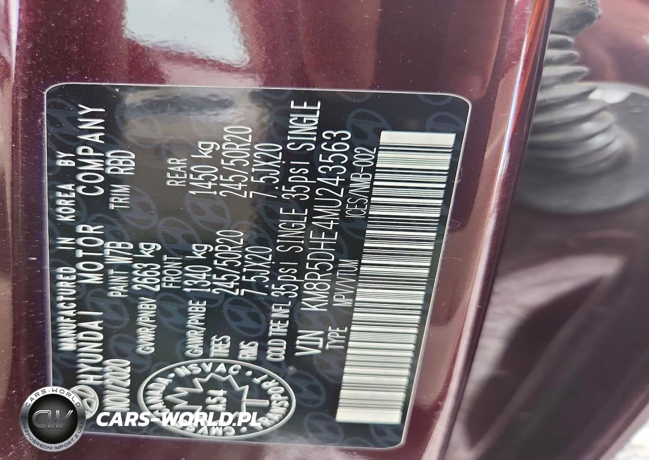 2021 Hyundai Palisade Limited VIN:KM8R5DHE4MU243563 - 13