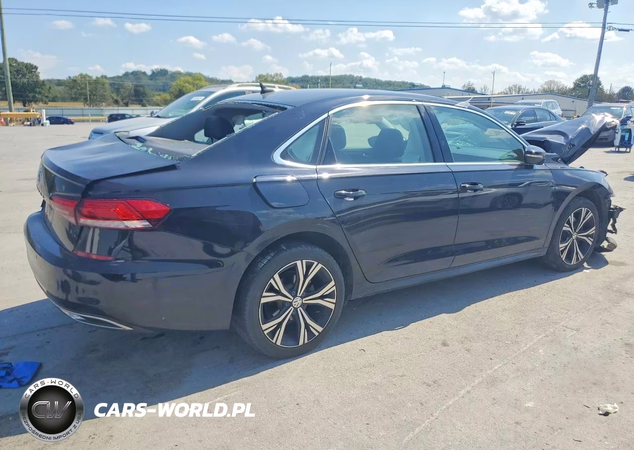 2020 Volkswagen Passat Sel VIN:1VWCA7A35LC027027 - 3