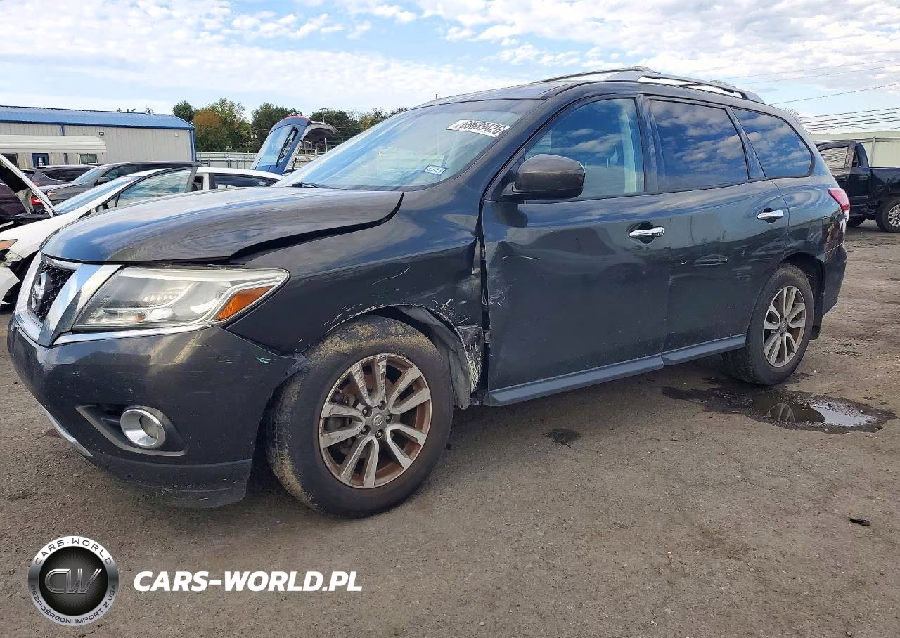 2015 Nissan Pathfinder Sv VIN:5N1AR2MNXFC671304 - 1