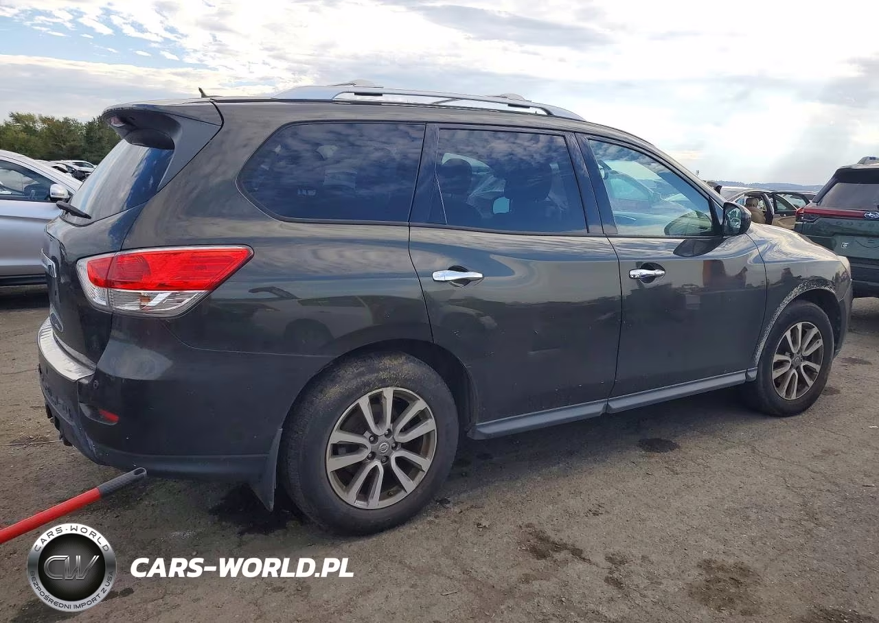 2015 Nissan Pathfinder Sv VIN:5N1AR2MNXFC671304 - 3