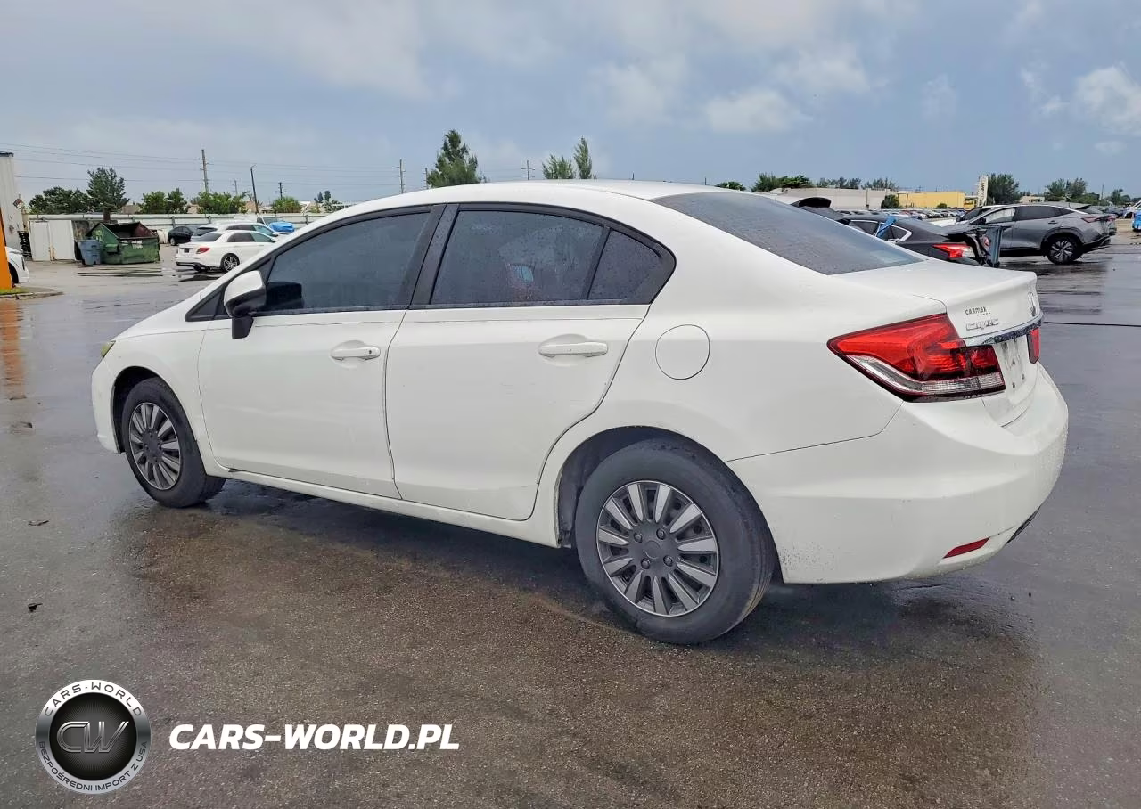2013 Honda Civic Lx VIN:19XFB2F55DE097079 - 2