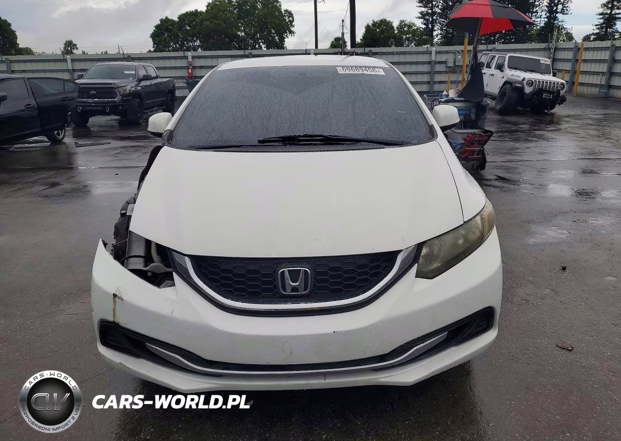 2013 Honda Civic Lx VIN:19XFB2F55DE097079 - 5