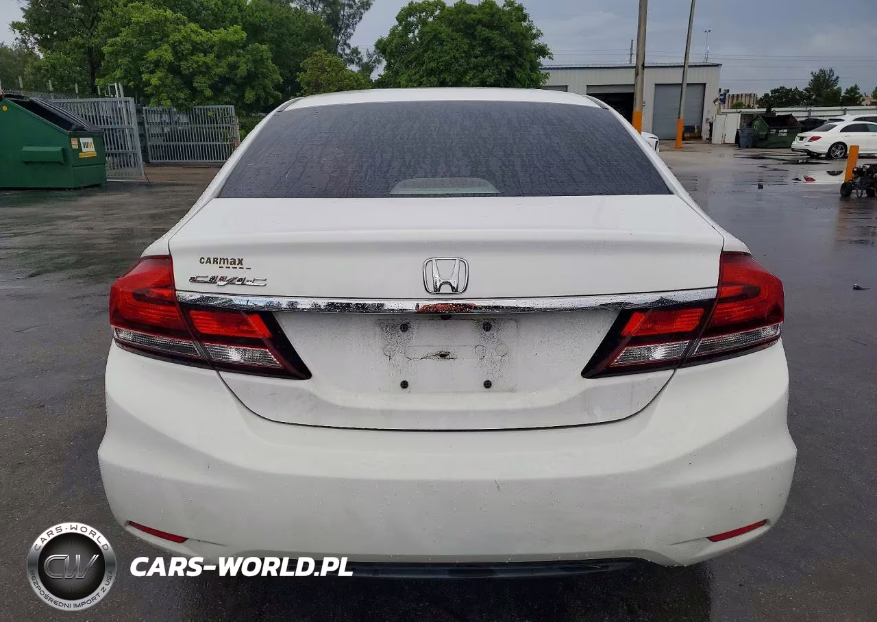 2013 Honda Civic Lx VIN:19XFB2F55DE097079 - 6