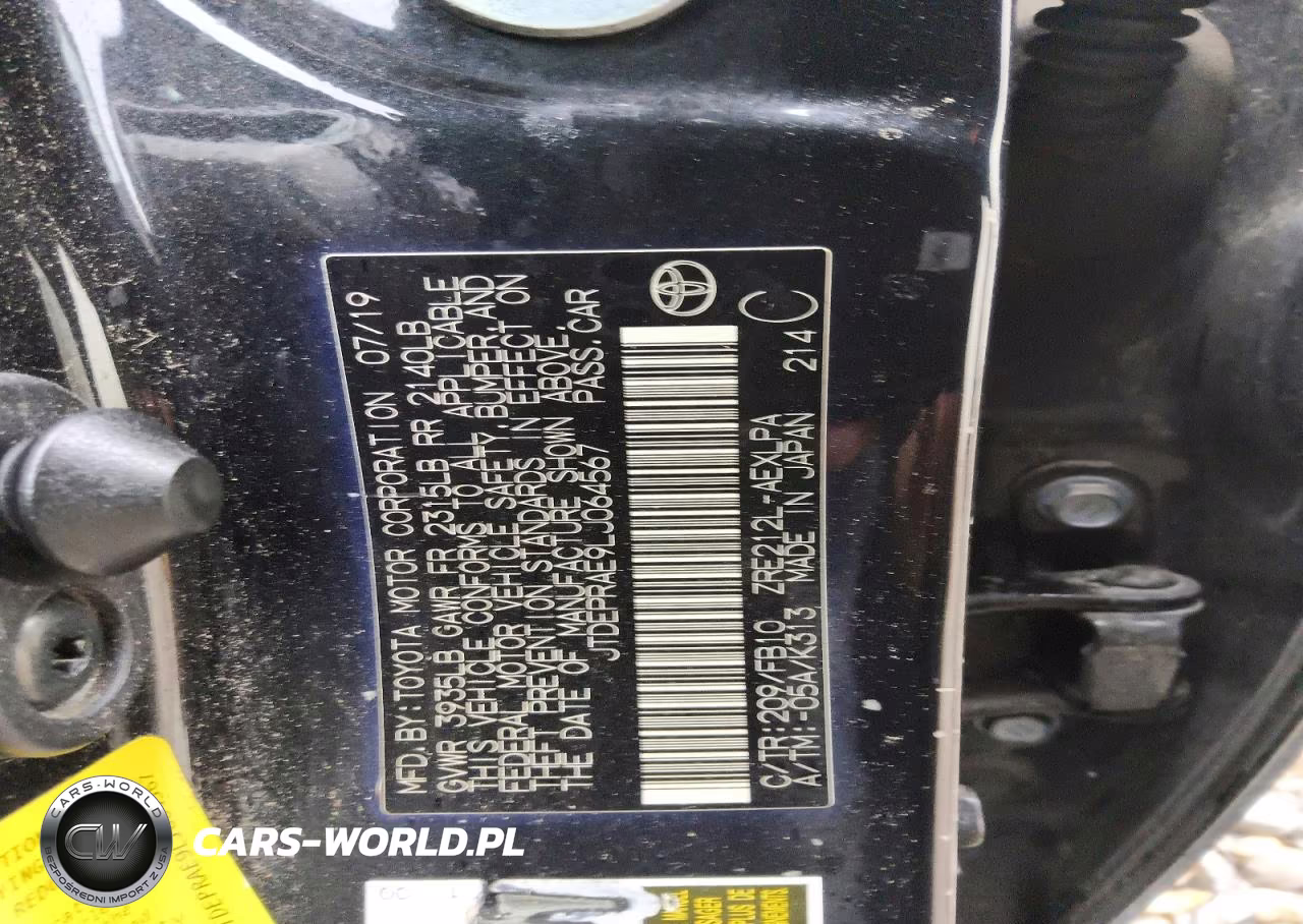 2020 Toyota Corolla Le VIN:JTDEPRAE9LJ064567 - 12