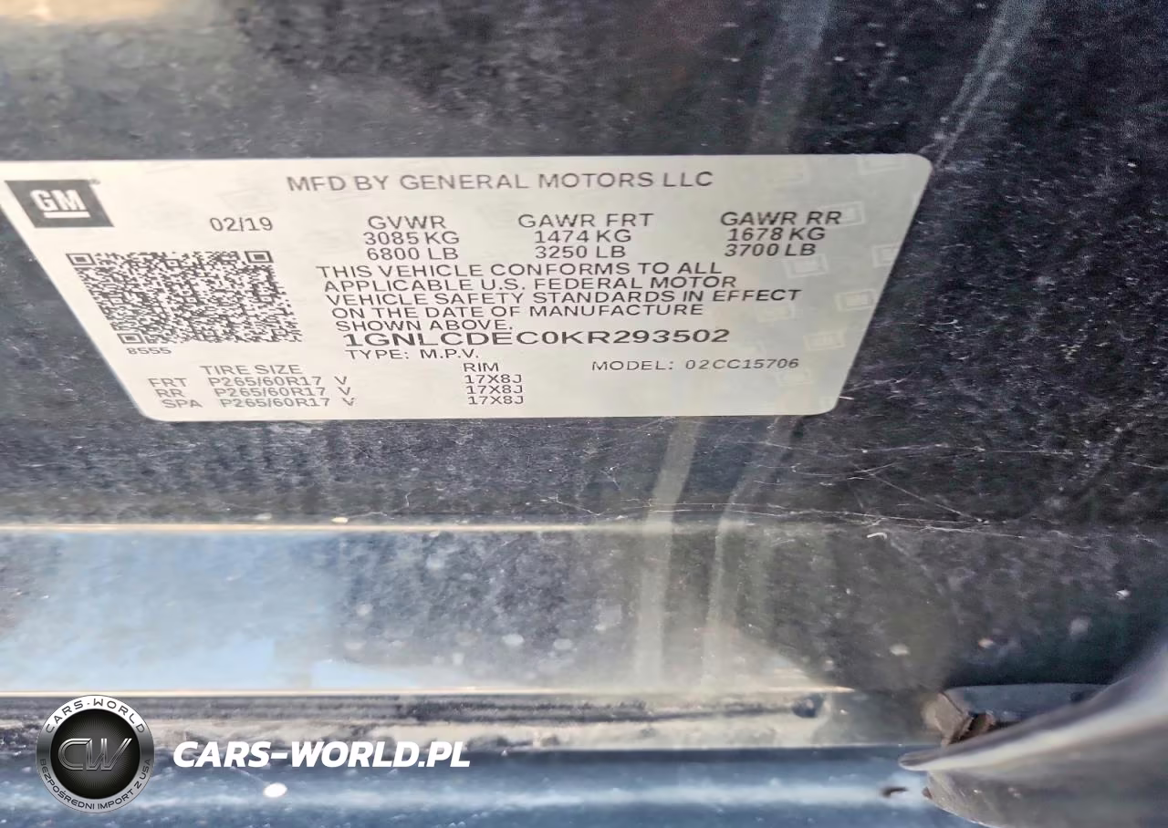 2019 Chevrolet Tahoe Police VIN:1GNLCDEC0KR293502 - 13