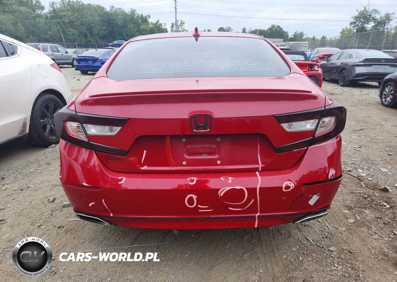 2018 Honda Accord Sport VIN:1HGCV1F35JA235397 - 6