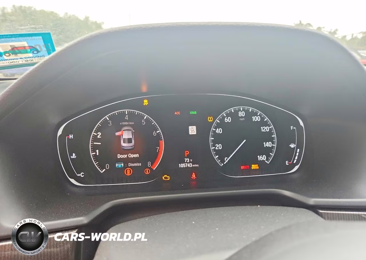 2018 Honda Accord Sport VIN:1HGCV1F35JA235397 - 9