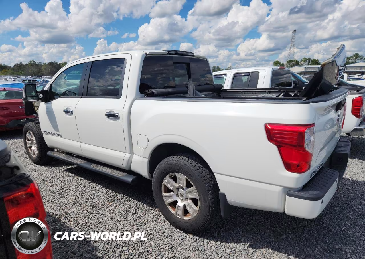 2019 Nissan Titan Sv VIN:1N6AA1E59KN503993 - 2