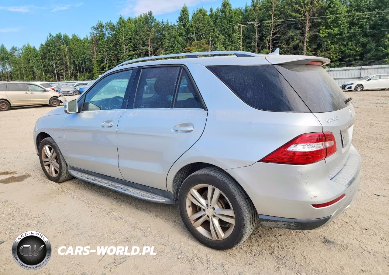 2012 Mercedes-Benz Ml 350 4Matic VIN:4JGDA5HB0CA035178 - 2