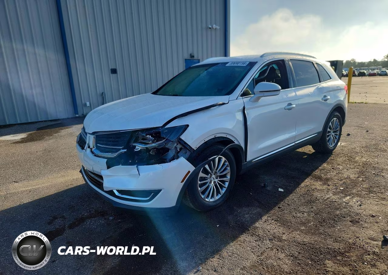 2017 Lincoln Mkx Select VIN:2LMPJ6KR0HBL38485 - 1