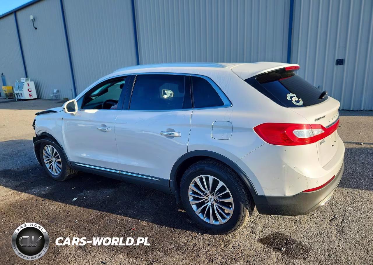2017 Lincoln Mkx Select VIN:2LMPJ6KR0HBL38485 - 2