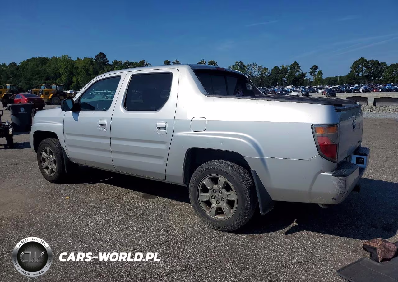 2007 Honda Ridgeline Rtx VIN:2HJYK16347H551246 - 2