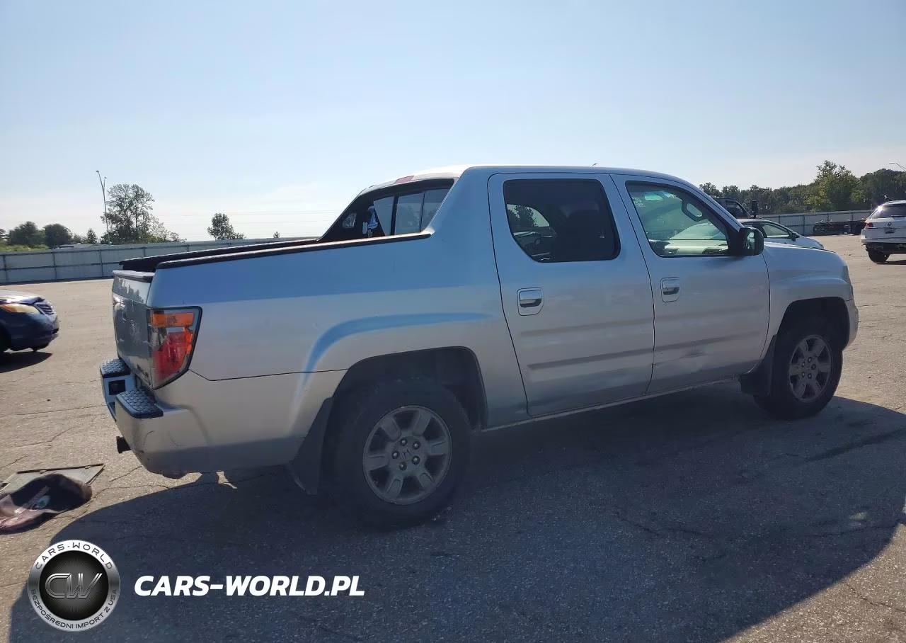 2007 Honda Ridgeline Rtx VIN:2HJYK16347H551246 - 3