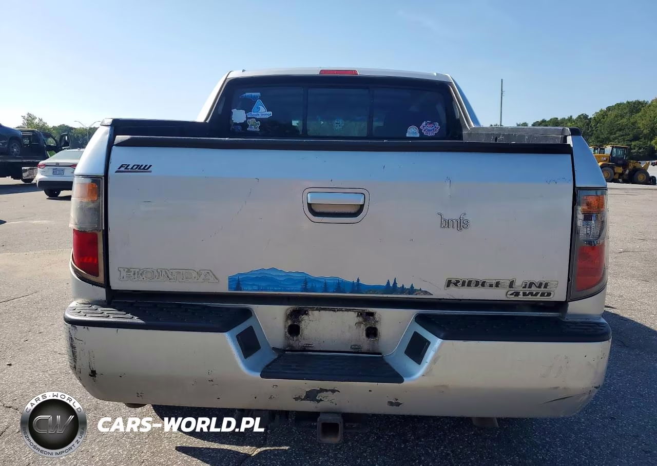 2007 Honda Ridgeline Rtx VIN:2HJYK16347H551246 - 6