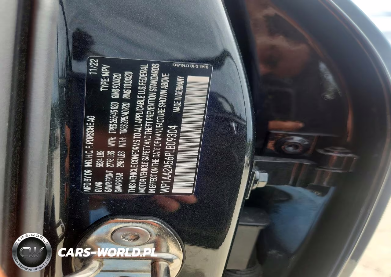 2023 Porsche Macan Base VIN:WP1AA2A56PLB09304 - 13