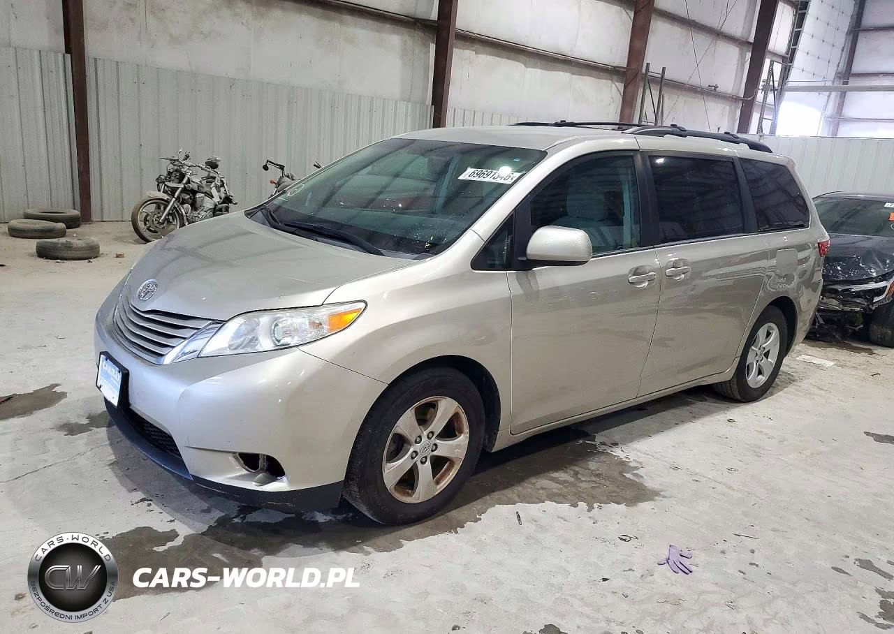 2017 Toyota Sienna Le VIN:5TDKZ3DCXHS796799 - 1