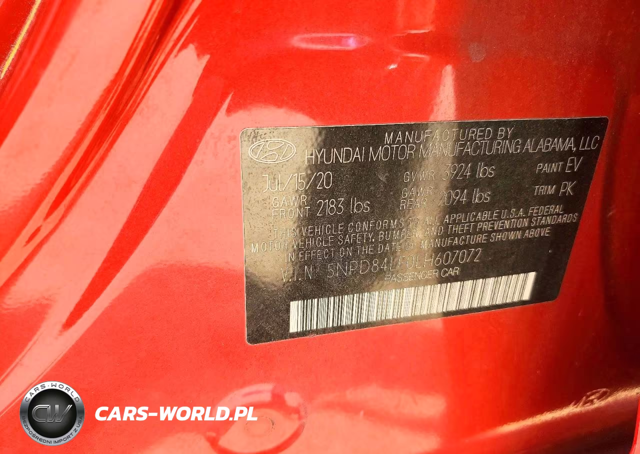 2020 Hyundai Elantra Sel VIN:5NPD84LF0LH607072 - 13