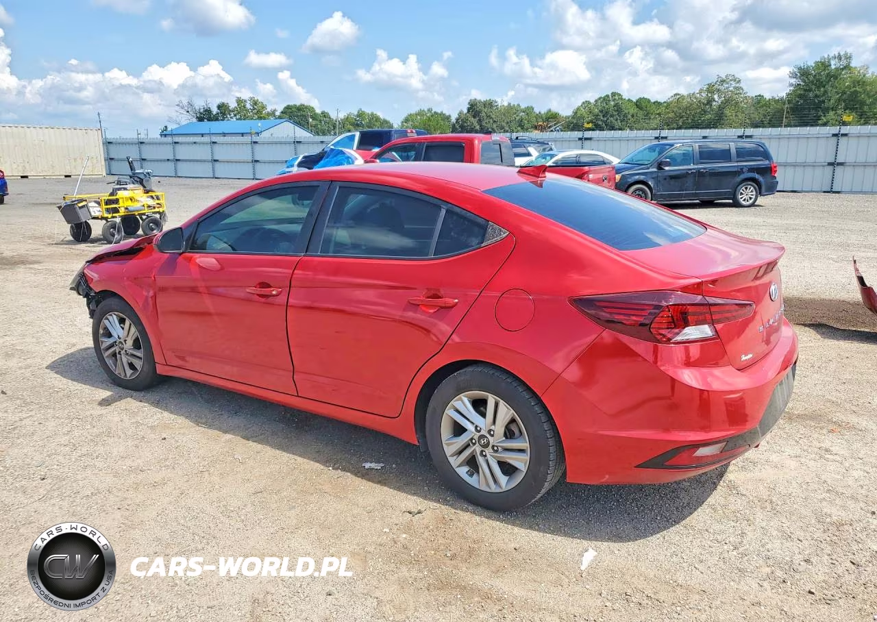 2020 Hyundai Elantra Sel VIN:5NPD84LF0LH607072 - 2