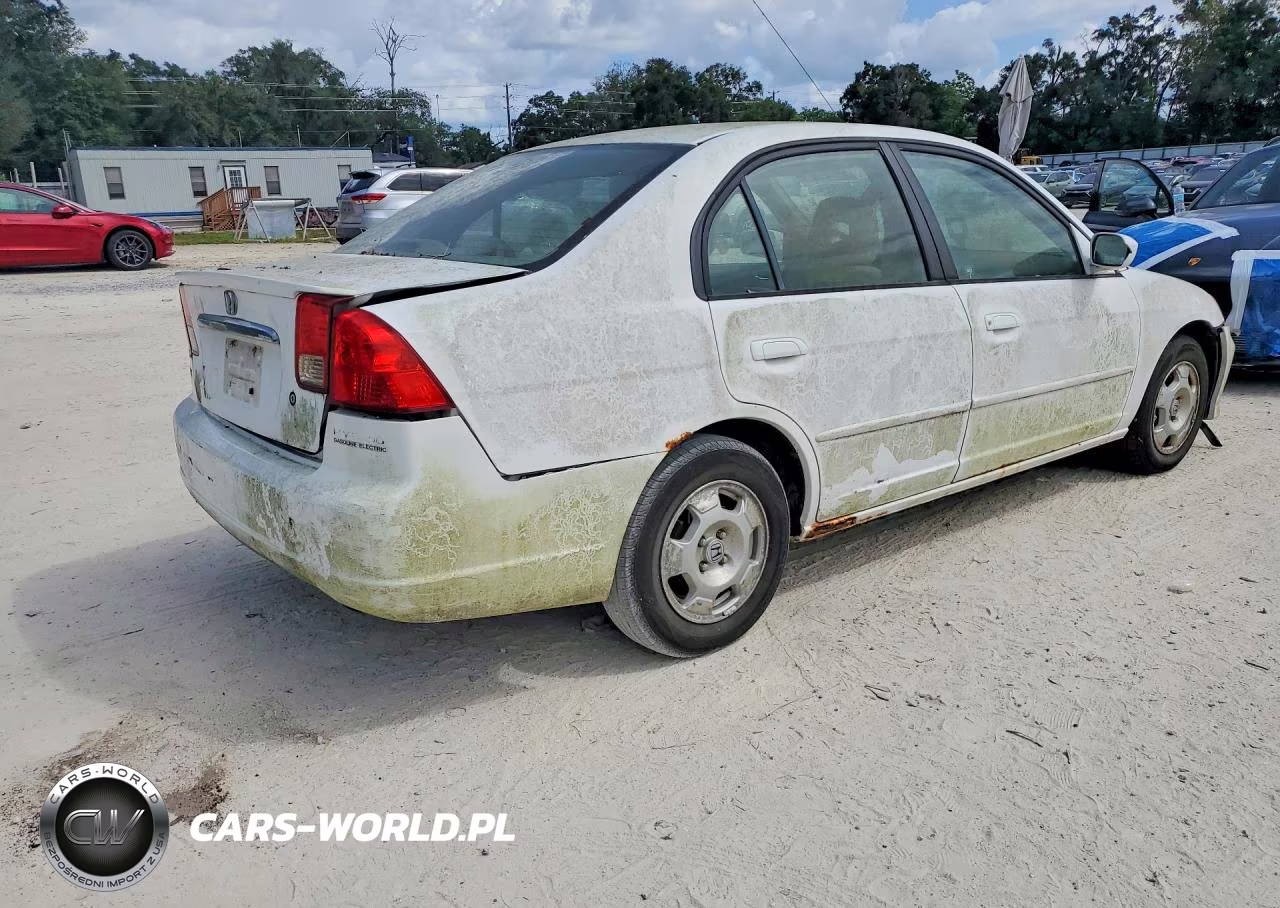 2003 Honda Civic Hybrid VIN:JHMES95613S019228 - 3