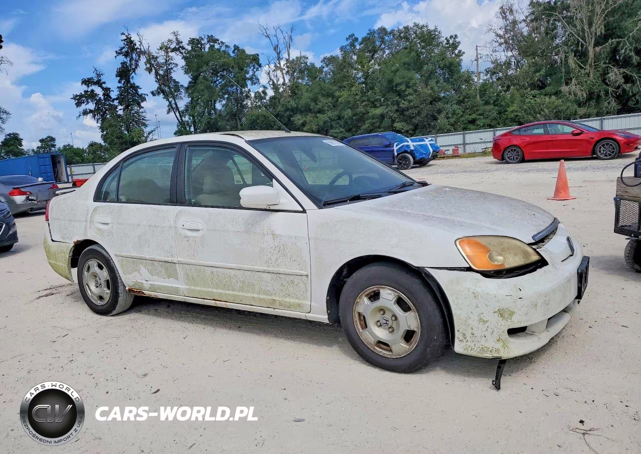2003 Honda Civic Hybrid VIN:JHMES95613S019228 - 4