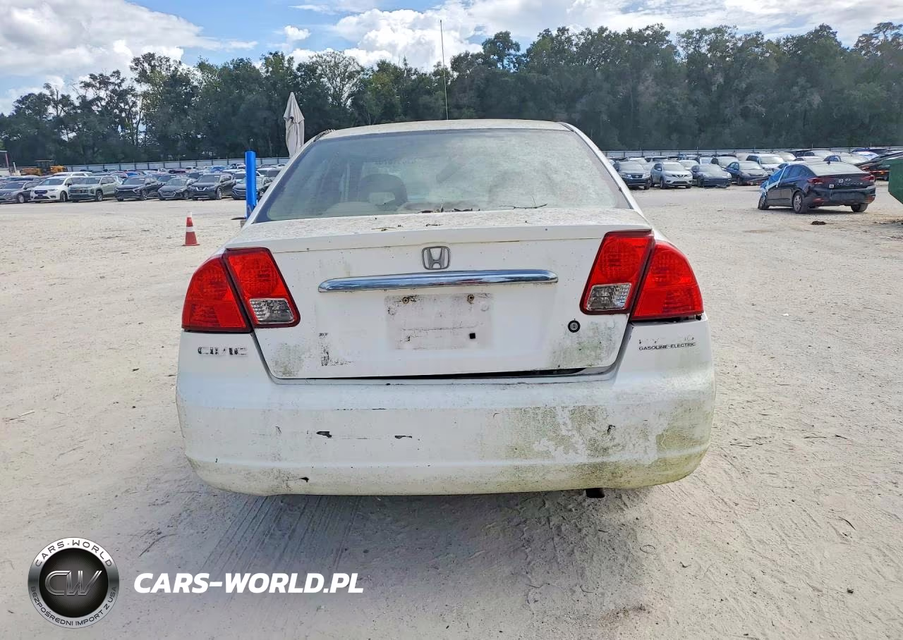 2003 Honda Civic Hybrid VIN:JHMES95613S019228 - 6
