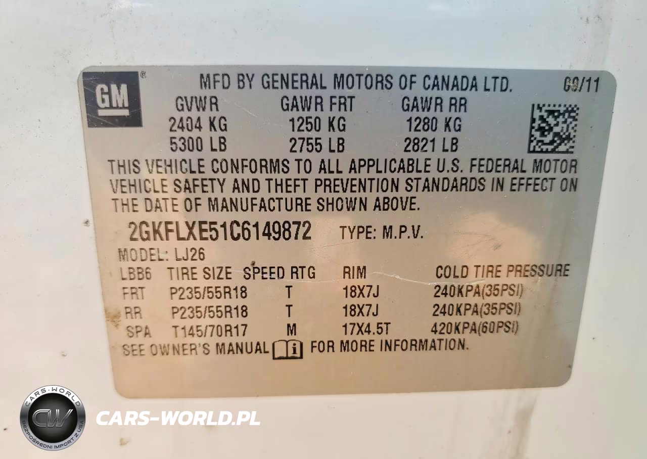 2012 GMC Terrain Slt VIN:2GKFLXE51C6149872 - 13