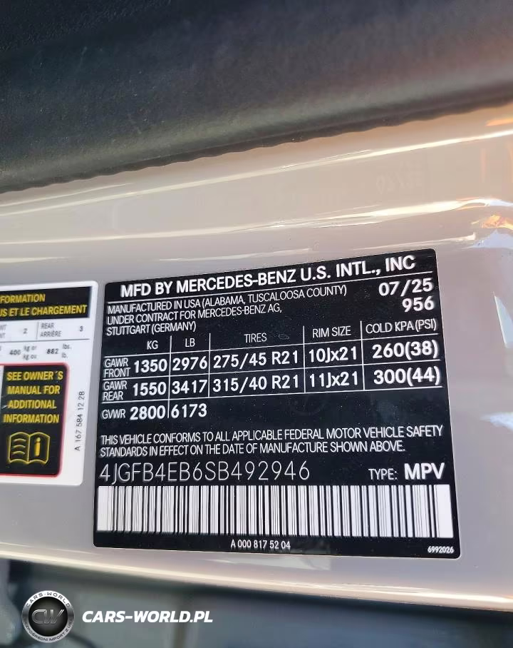 2025 Mercedes-Benz Gle 350 VIN:4JGFB4EB6SB492946 - 13