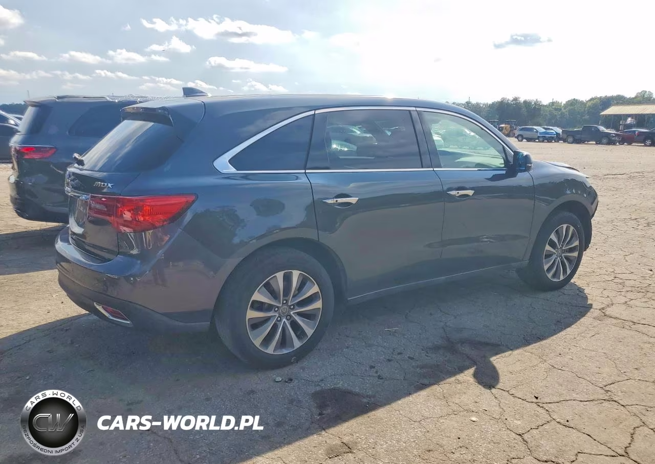 2014 Acura Mdx Technology VIN:5FRYD3H42EB008169 - 3