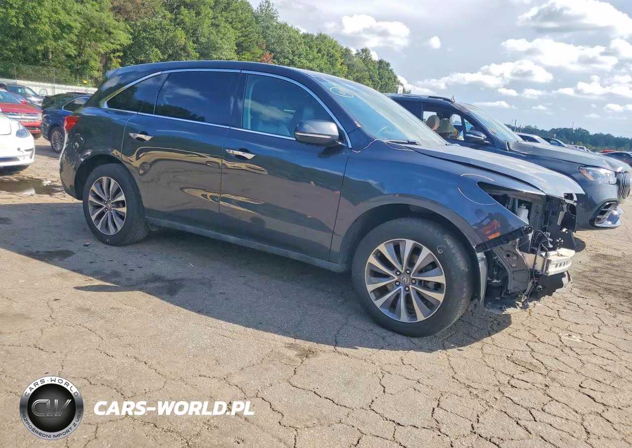 2014 Acura Mdx Technology VIN:5FRYD3H42EB008169 - 4