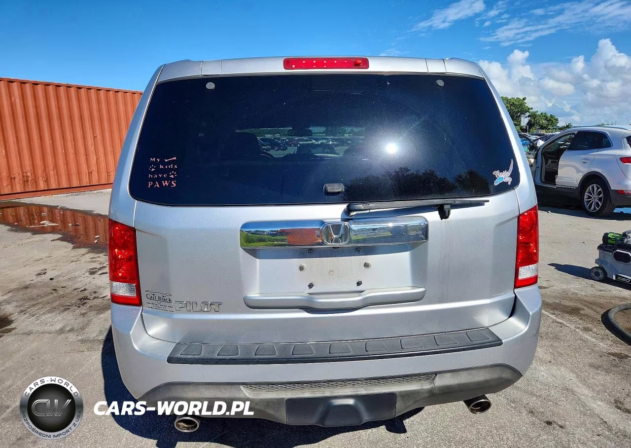 2012 Honda Pilot Exl VIN:5FNYF3H57CB019170 - 6