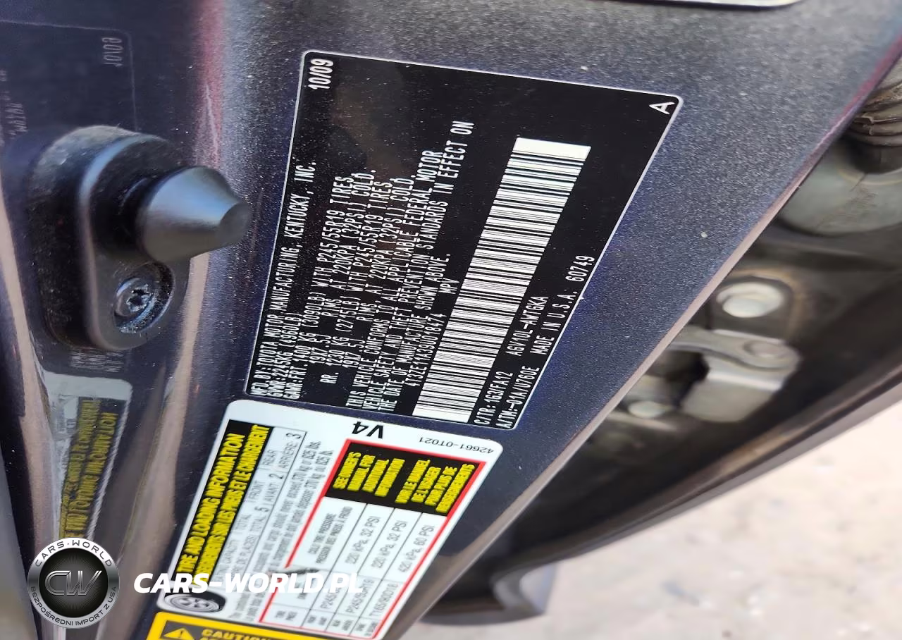 2009 Toyota Venza Fwd 4Cyl VIN:4T3ZE11A39U018474 - 13