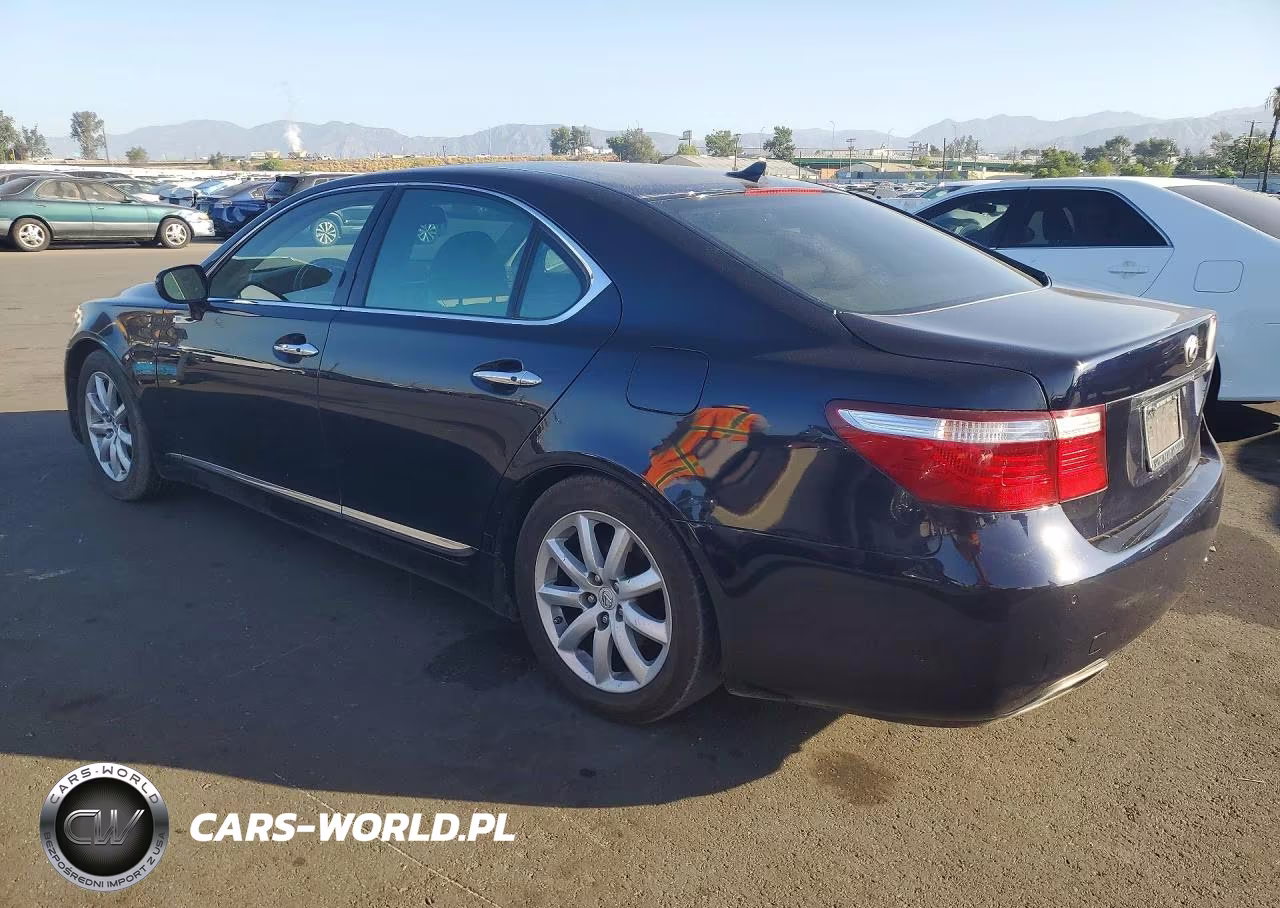 2007 Lexus Ls 460 VIN:JTHBL46F175004069 - 2