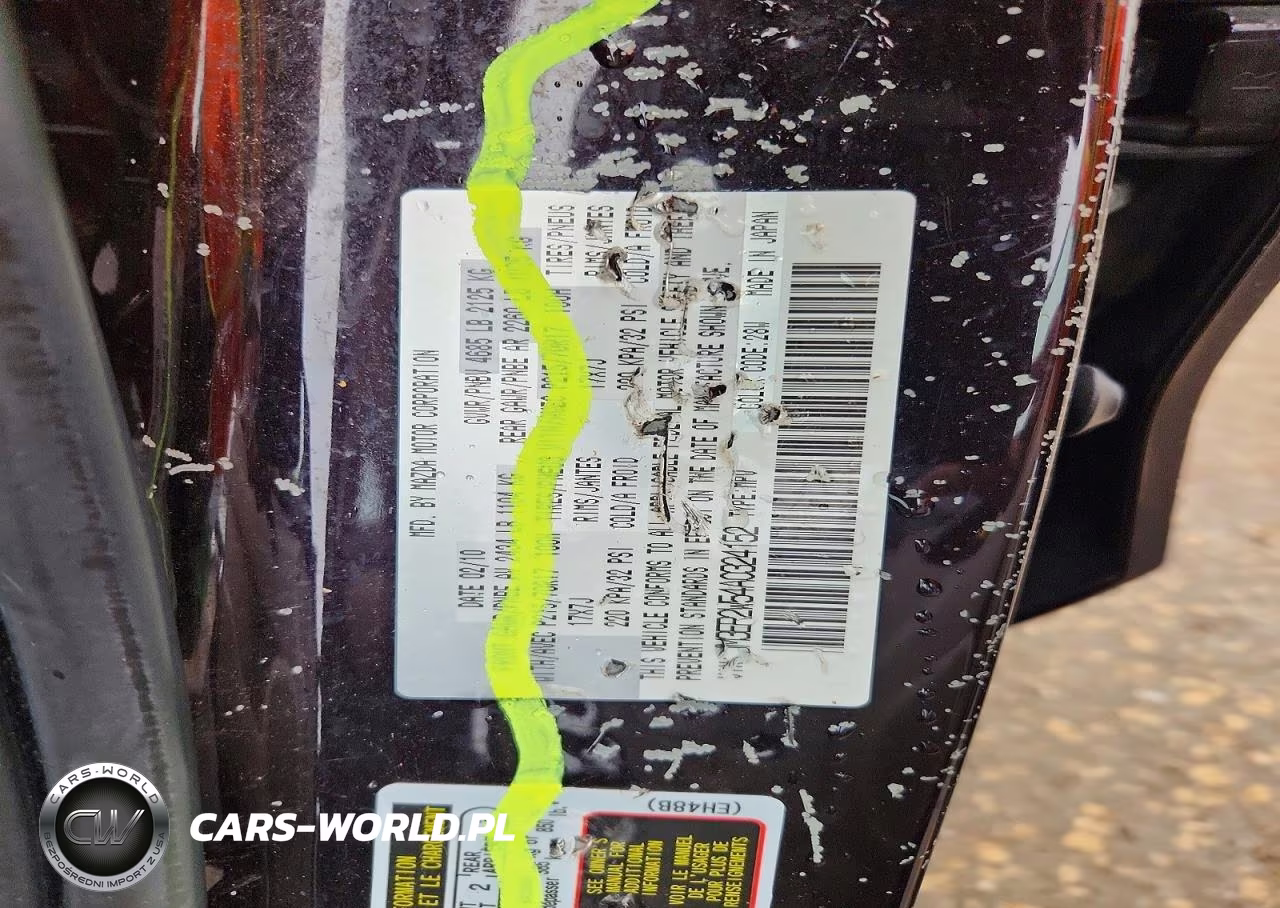2010 Mazda Cx-7 VIN:JM3ER2W54A0324152 - 13