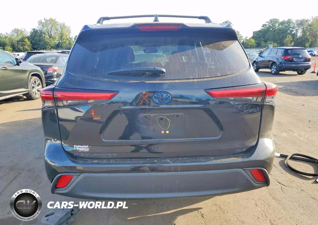 2023 Toyota Highlander Hybrid Xle VIN:5TDKBRCHXPS113535 - 6