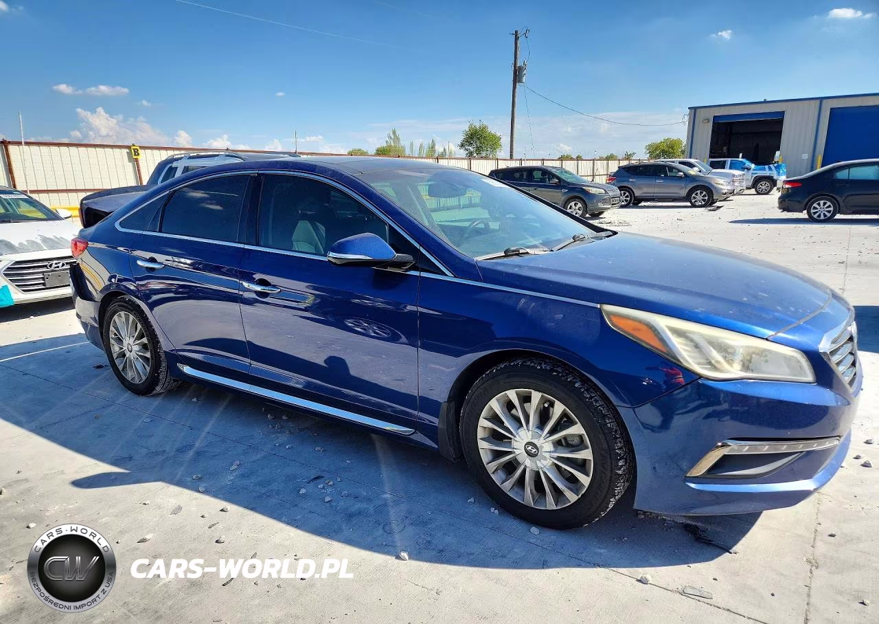 2015 Hyundai Sonata Limited VIN:5NPE34AF9FH090011 - 4