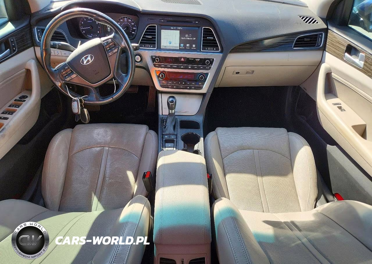 2015 Hyundai Sonata Limited VIN:5NPE34AF9FH090011 - 8