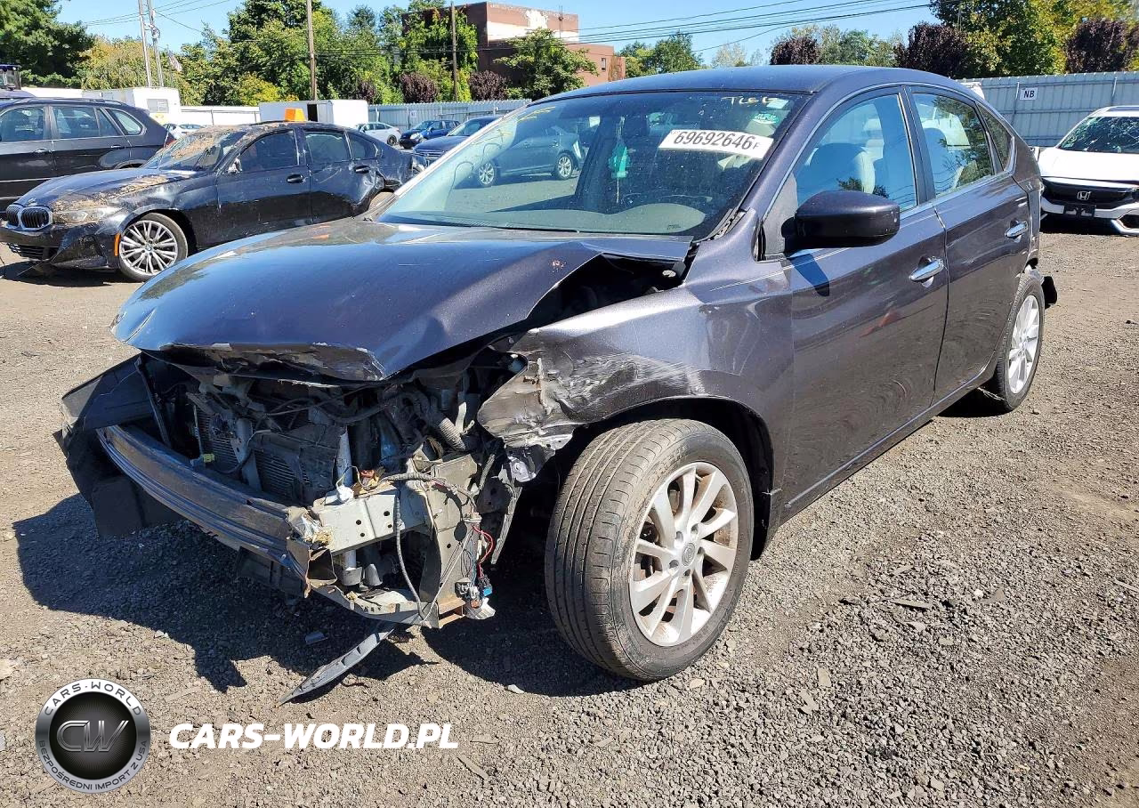2013 Nissan Sentra S VIN:3N1AB7AP9DL753041 - 1