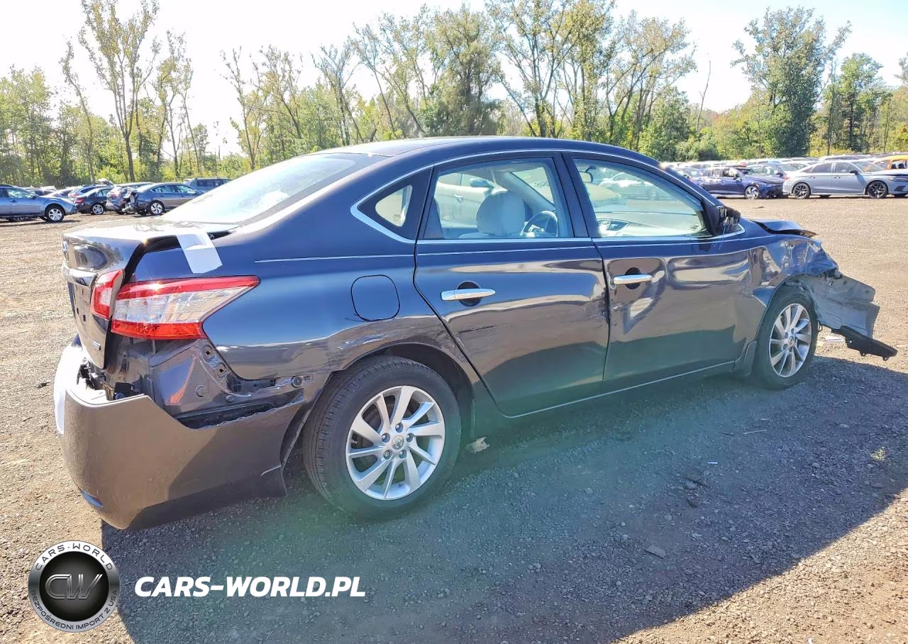 2013 Nissan Sentra S VIN:3N1AB7AP9DL753041 - 3