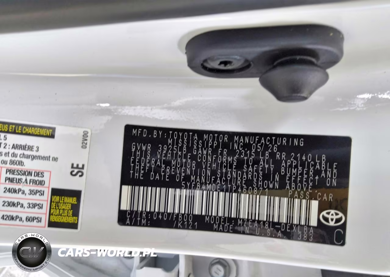 2026 Toyota Corolla Le VIN:5YFB4MDE1TP460871 - 12
