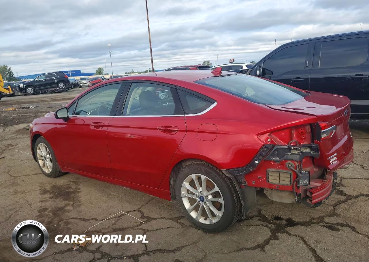 2020 Ford Fusion Se VIN:3FA6P0HD2LR143569 - 2