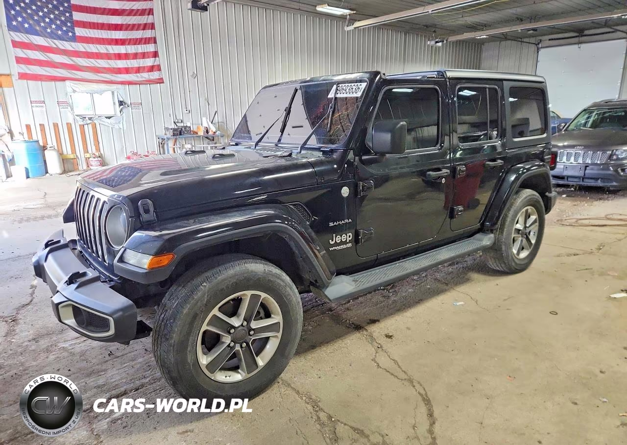 2019 Jeep Wrangler Unlimited Sahara VIN:1C4HJXEN6KW624656 - 1