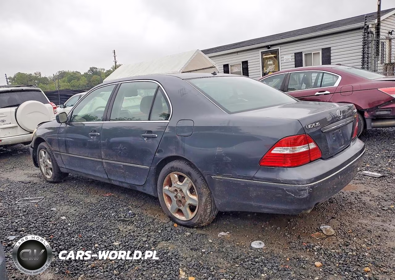 2004 Lexus Ls 430 VIN:JTHBN36F240137260 - 2