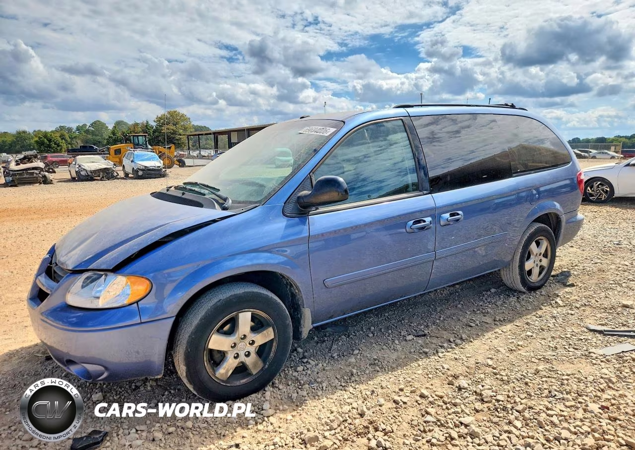 2007 Dodge Grand Caravan Sxt VIN:2D4GP44L07R177124 - 1
