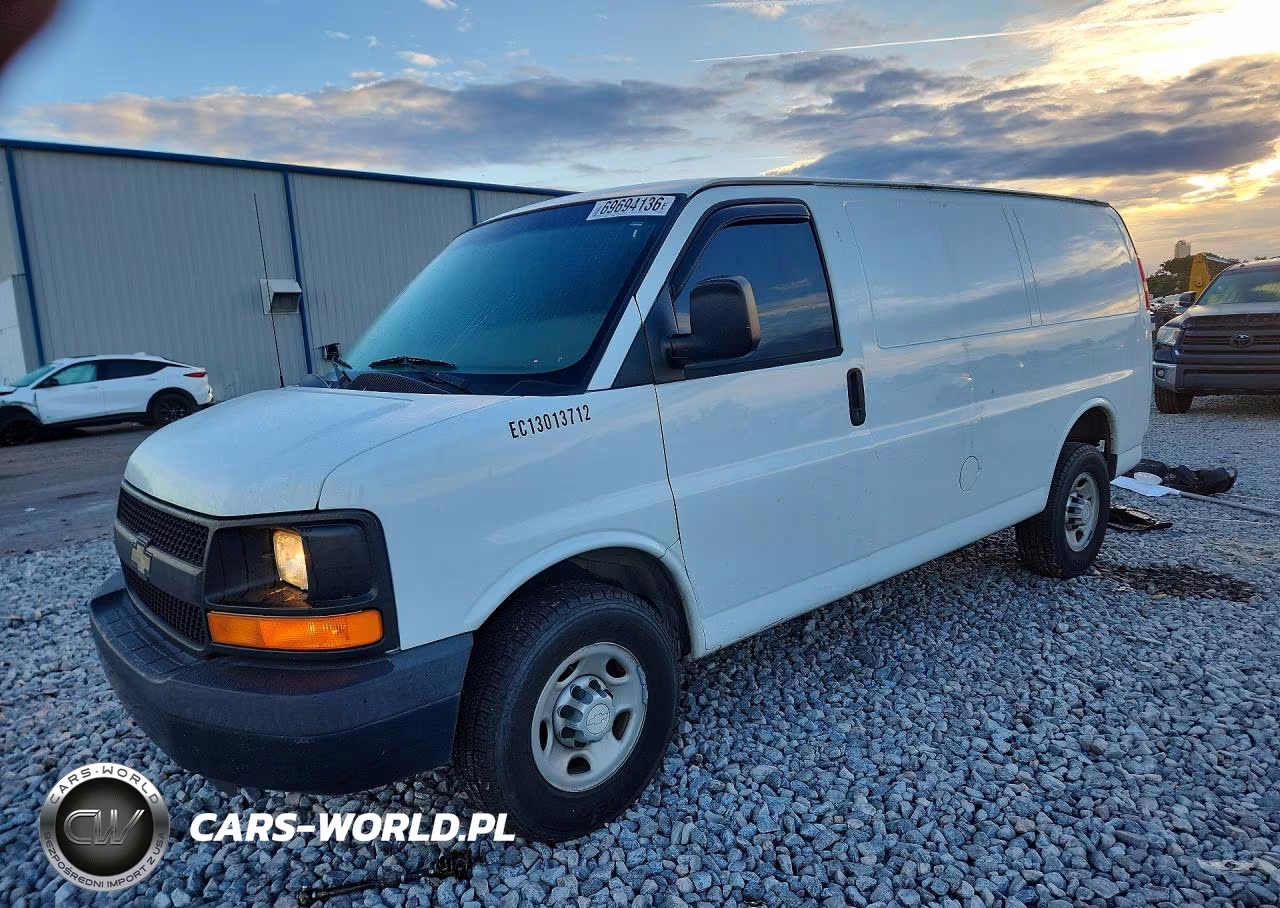 2016 Chevrolet Express 2500 Cargo Delivery Van VIN:1GCWGAFF8G1286269 - 1