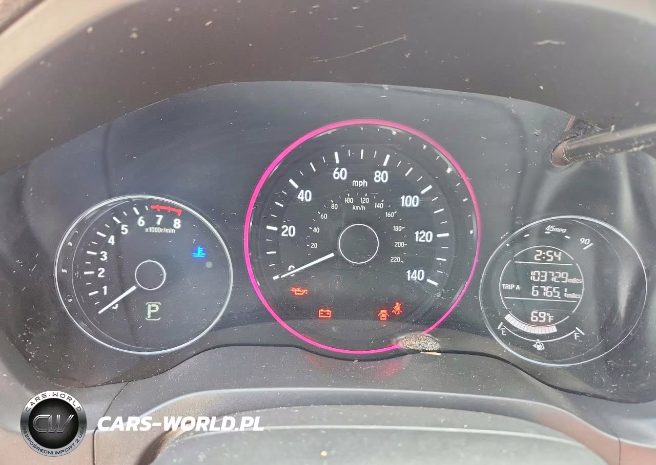 2017 Honda Hr-V Exl VIN:3CZRU6H71HM730082 - 9