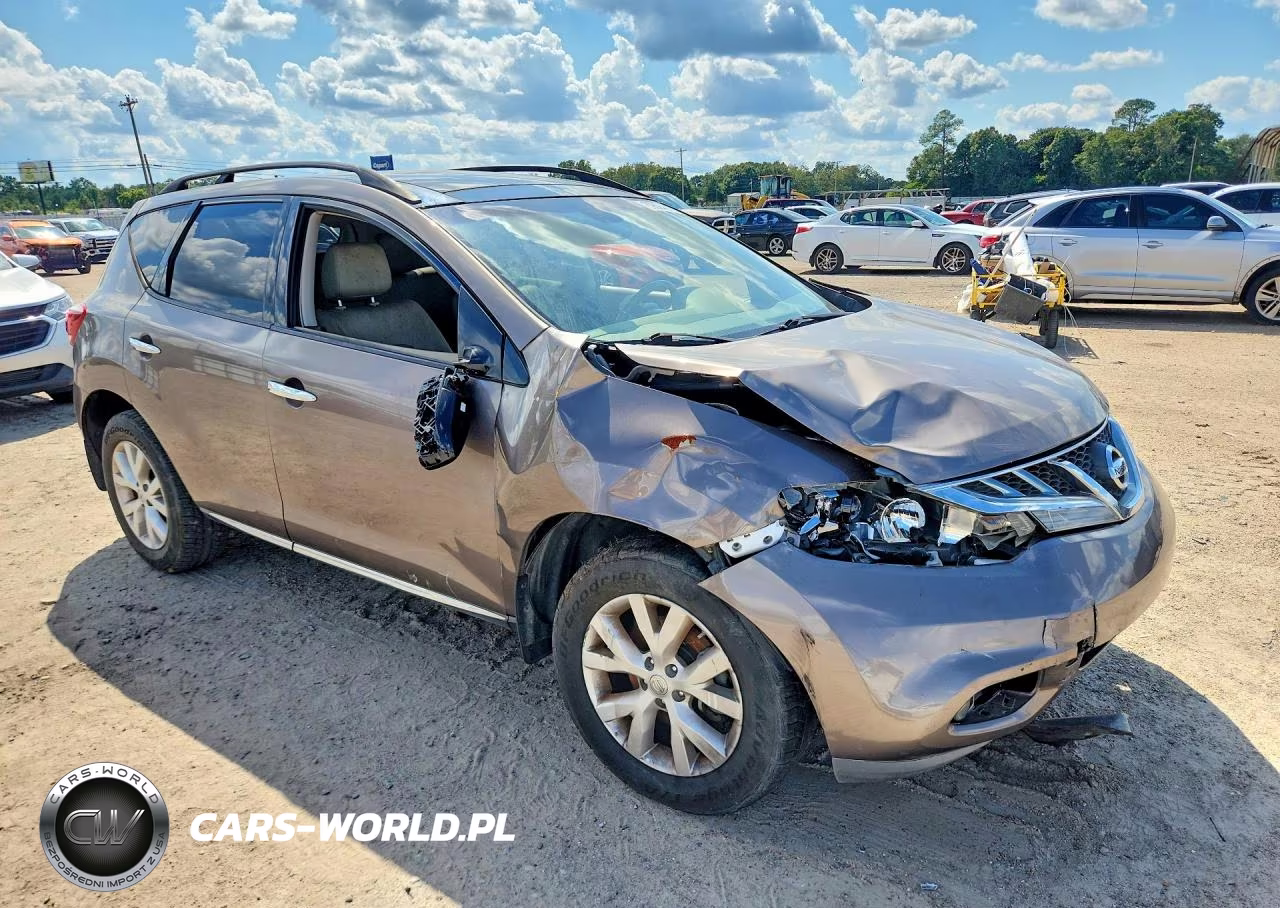 2013 Nissan Murano S VIN:JN8AZ1MU8DW204792 - 4