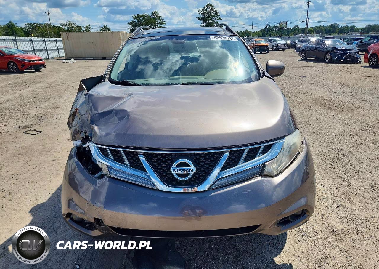 2013 Nissan Murano S VIN:JN8AZ1MU8DW204792 - 5