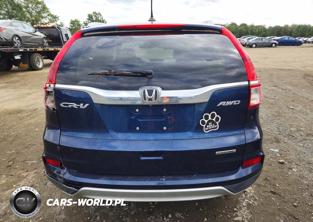 2015 Honda Cr-V Touring VIN:5J6RM4H97FL035996 - 6