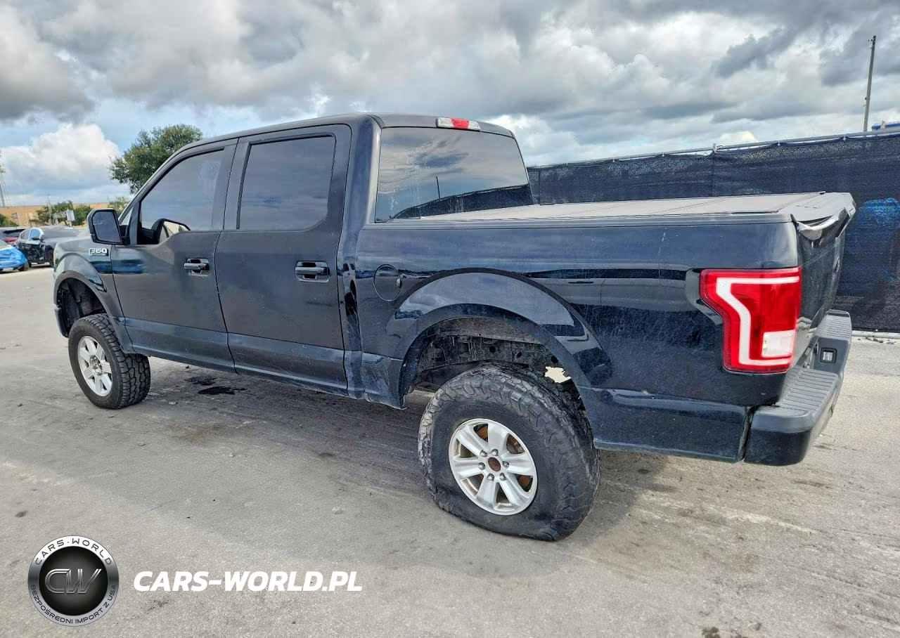 2017 Ford F150 Supercrew VIN:1FTEW1CP5HKC40969 - 2
